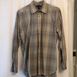 Tommy Hilfiger plaid button up shirt